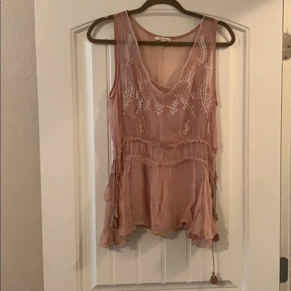 Feminine Blush Top